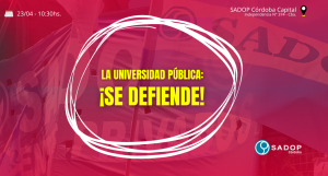 Lee más sobre el artículo Marchamos en Defensa de Las Universidades Públicas